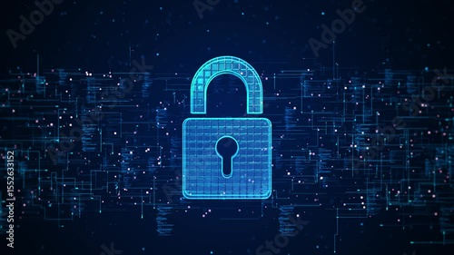 Wallpaper Mural Protection mechanism system privacy protect business financial transaction data cyber attack, user private data security encryption. Big data encrypted computer code. Safe data Cyber internet security Torontodigital.ca