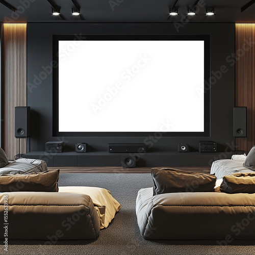 home theater without background