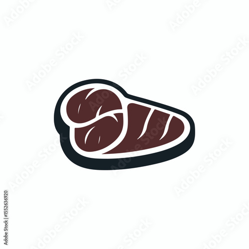Beef meat logo