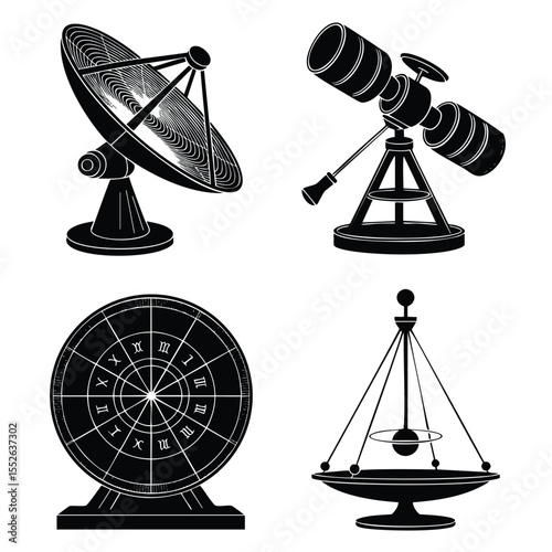 Exploring the Cosmos: A Collection of Scientific Instruments