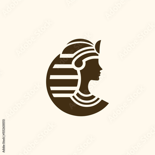 Egypt lady logo