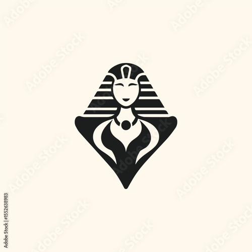 Egypt lady logo