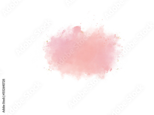 Abstract pink watercolor art background Watercolour brush strokes.Pastel pink watercolor paint brush  for wedding elements. artistic design templates for invitations , posters, cards.	