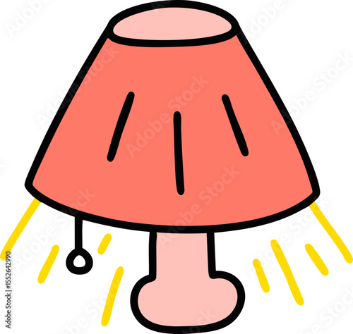 Pink lamp