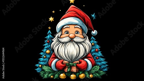 Graduation Shirt. Festive Senior Class T-Shirt Design with Christmas Theme