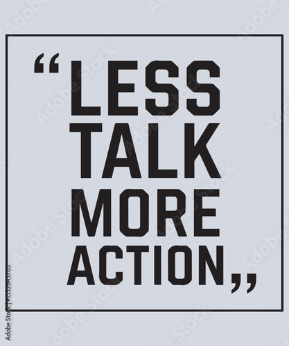 Minimal Motivational T-Shirt Design.