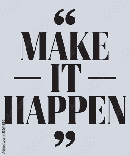 Minimal Motivational T-Shirt Design.