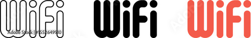 Wifi connection signal internet network wireless technology router broadband access hotspot connectivity editable vector illustration with png format