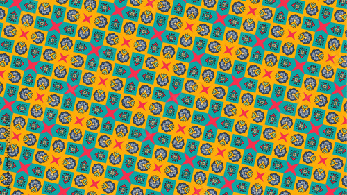 Premium, authentic Seamless Pattern for home textile and fashion