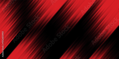 Halftone dots red and blue color pattern gradient grunge texture background. Dot pop art comic sport style vector illustration. modern background