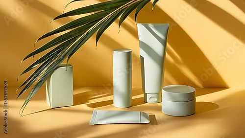 Luxury Skincare Set with Tropical Touch