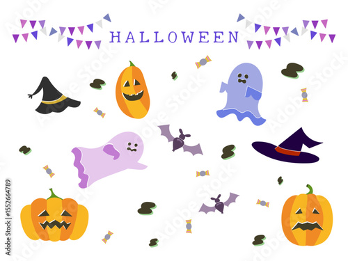 ハロウィンのイラスト