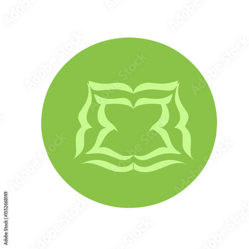 matcha latte art