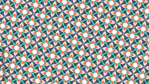 Modern floral authentic Seamless Pattern for home textile and fashion.