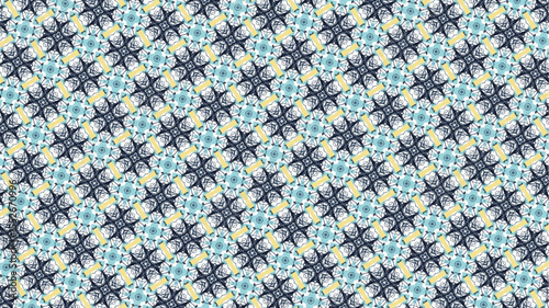 Modern floral authentic Seamless Pattern for home textile and fashion.