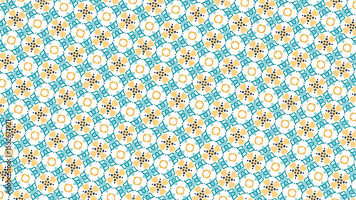 Modern floral authentic Seamless Pattern for home textile and fashion.