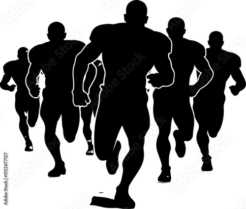football, American football, players, sports, game, vector bundle