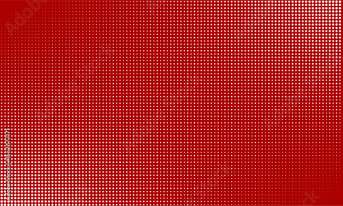 Red and white halftone effect simple background old style degradation