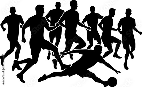 football, American football, players, sports, game, vector bundle