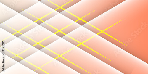 Pastel Orange Abstract Geometric Diagonal Lines Background