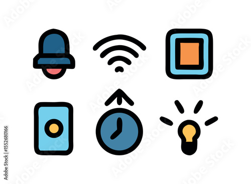Music and Media Icon Set for Web and Mobile Design.
