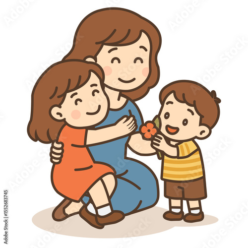 Illustration Of Mother's Day