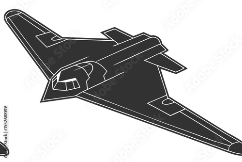 illustration of a jet plane