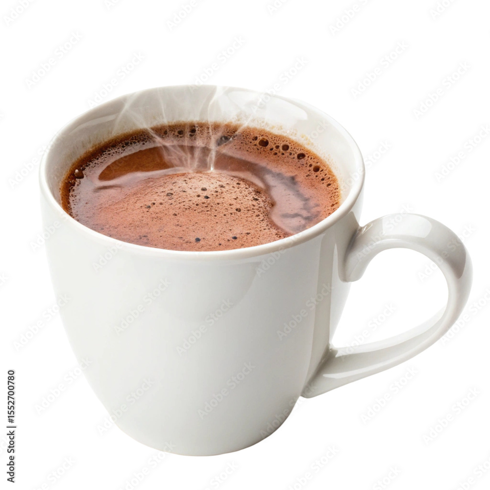 Obraz premium cup of coffee with chocolate