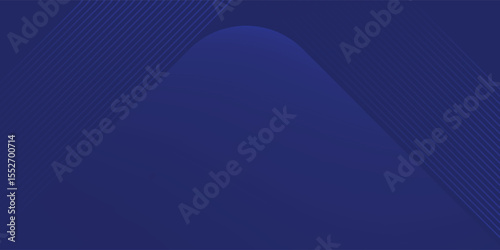 Abstract blue background. Modern simple blue geometric design. Minimal shapes.