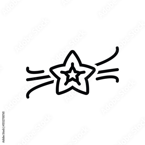 Black line icon for vanilla