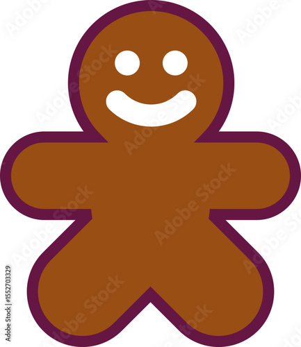 Solid Cartoon Winter Icon