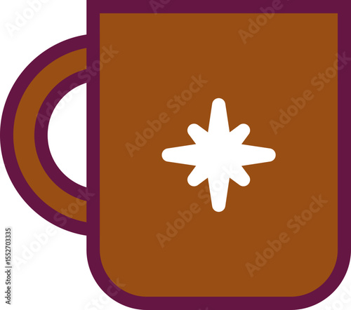 Solid Cartoon Winter Icon