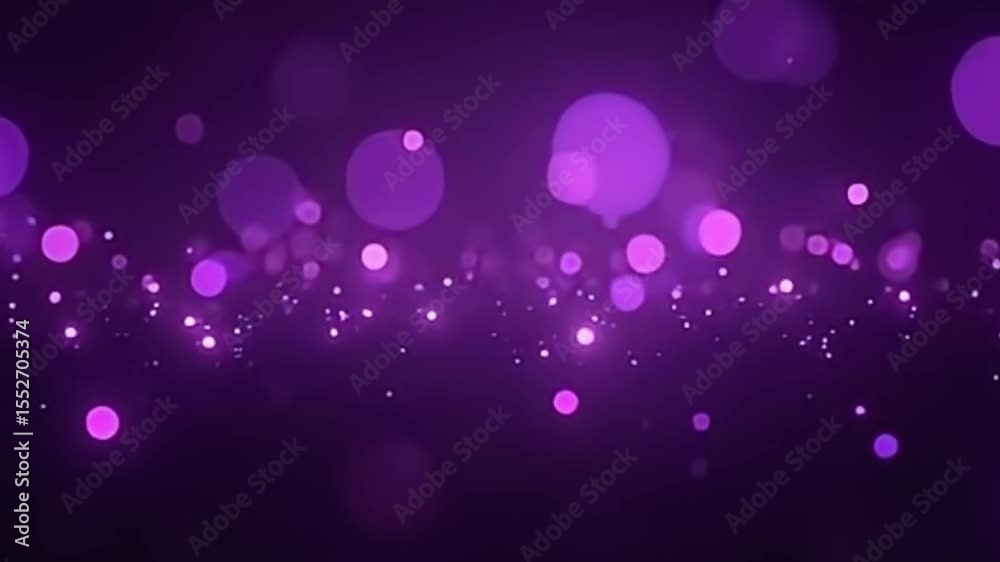 purple bokeh cinematic soft blur loopable background for editing and film