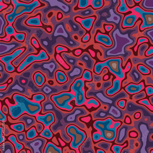Wallpaper Mural ABSTRACT BACKGROUND PAPER CUT PATTERN FLAT COLORFUL DESIGN ELEMENT VECTOR  Torontodigital.ca