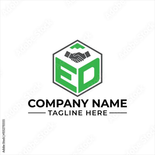 ED Corporate Logo with hand shake