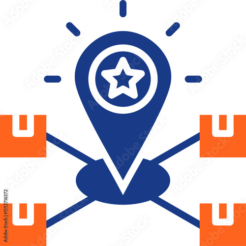 Brand Positioning Icon