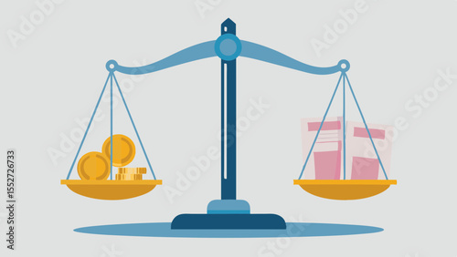 Money vs Information Balancing Assets Financial Decisions Investment Knowledge Growth Value