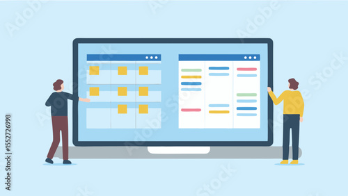 Agile Team Collaboration Kanban Planning Software Development Project Management Tools Digital