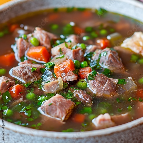 Hearty and Flavorful Beef Stew with Vegetables, a Comforting and Nutritious Meal