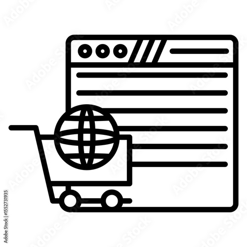 Ecommerce Vector Icon