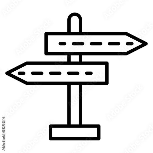 Signage Vector Icon