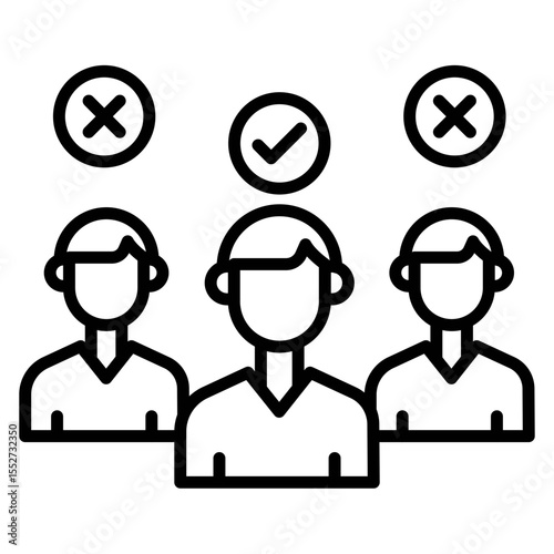 Candidates Vector Icon