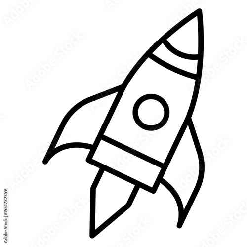 Rocket Vector Icon