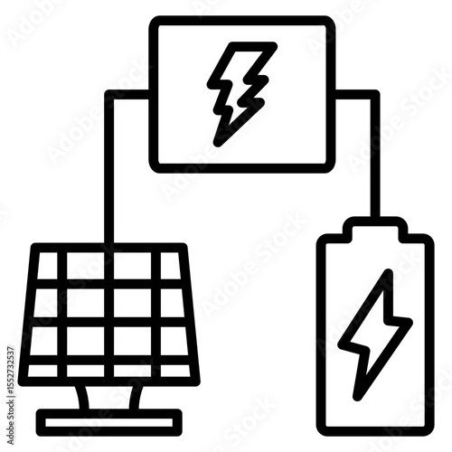 Solar System Vector Icon