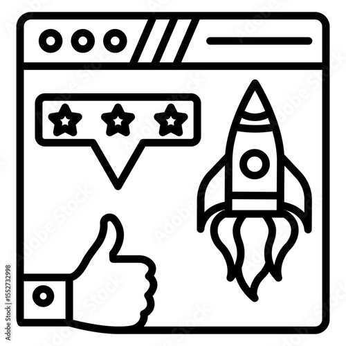 Rating Vector Icon