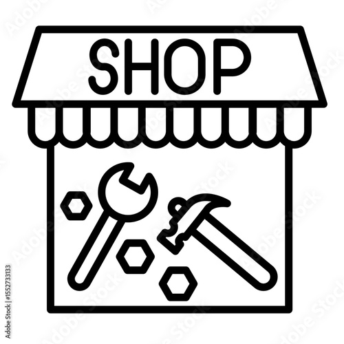 Workshop Vector Icon