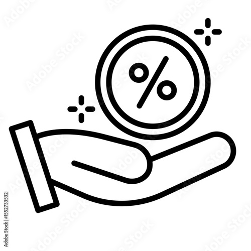 Loan Offer Vector Icon