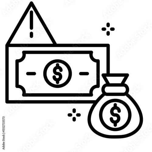 Loan Default Vector Icon
