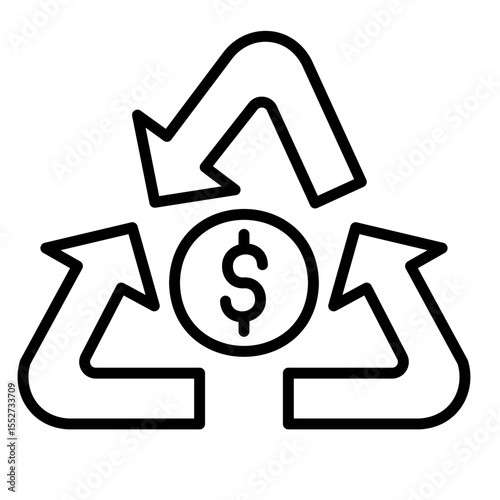 Loan Recovery Vector Icon