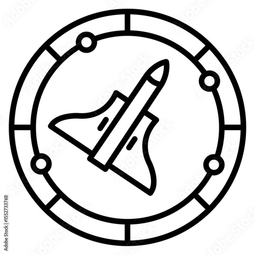 Galactic Voyager Vector Icon